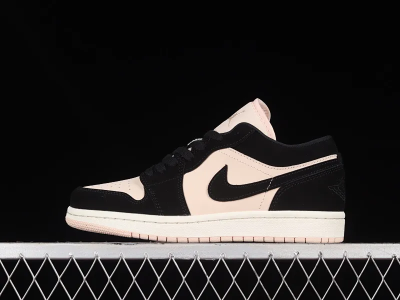 All categories Air Jordan Jordan series basketball shoes Air Jordan 1 Low G version pure original Air Jordan 1 Low AJ1 Joe 1 black powder low-top basketball shoes DC0774-003